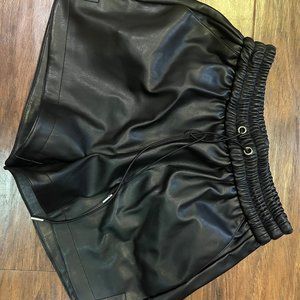 Frankie Shop leather shorts